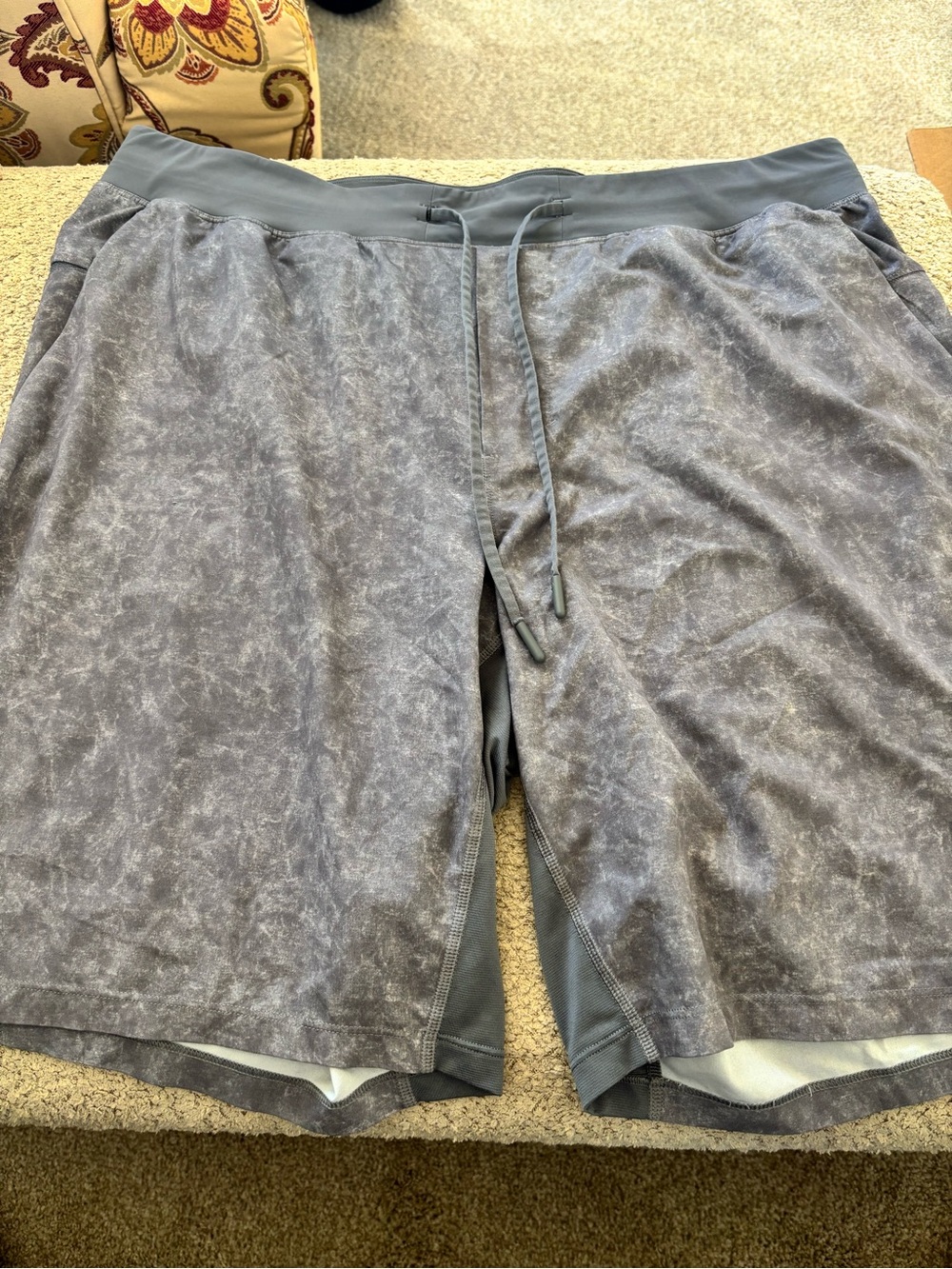 2XU Light Gray Performance Shorts